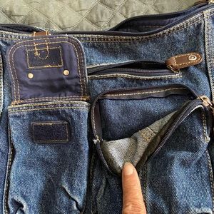 Denim purse